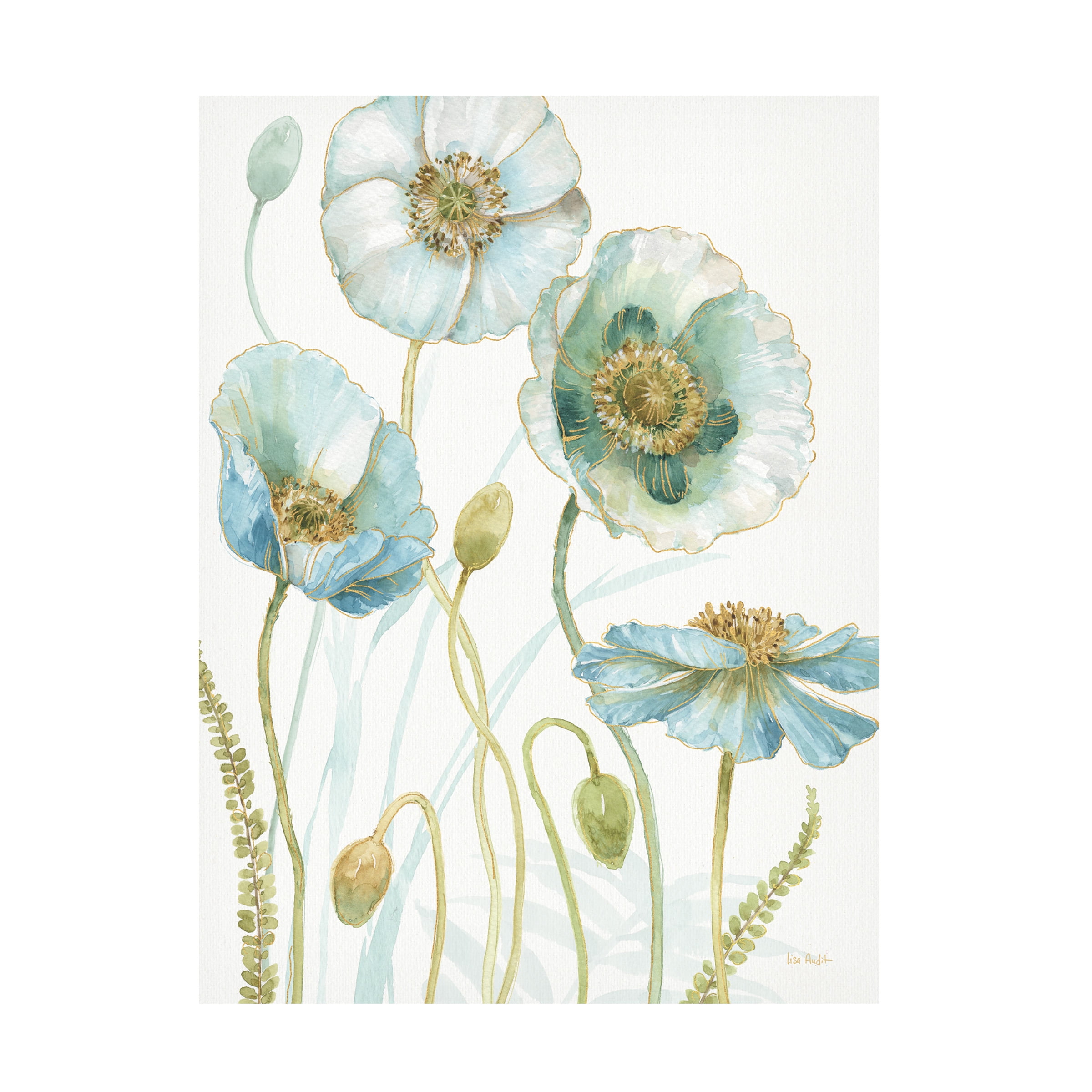 Trademark Fine Art "My Greenhouse Flowers VII" Canvas Art by Lisa Audit