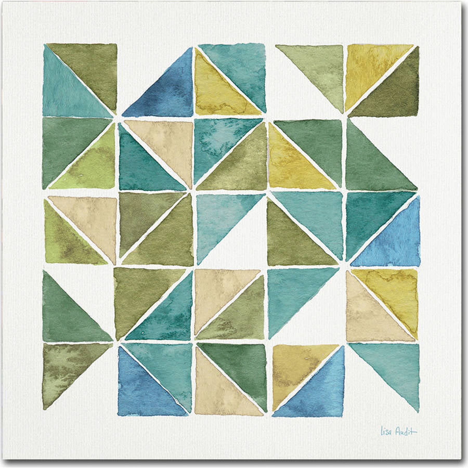 Trademark Fine Art "My Greenhouse Geo II" Canvas Art by Lisa Audit