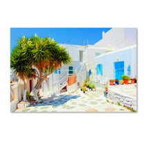 Trademark Fine Art 'Mykonos I' Canvas Art by Dieter Matthes