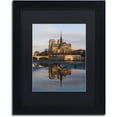 thumbnail image 1 of Trademark Fine Art "Mythical Reflection" Canvas Art by Mathieu Rivrin, Black Matte, Black Frame, 1 of 4