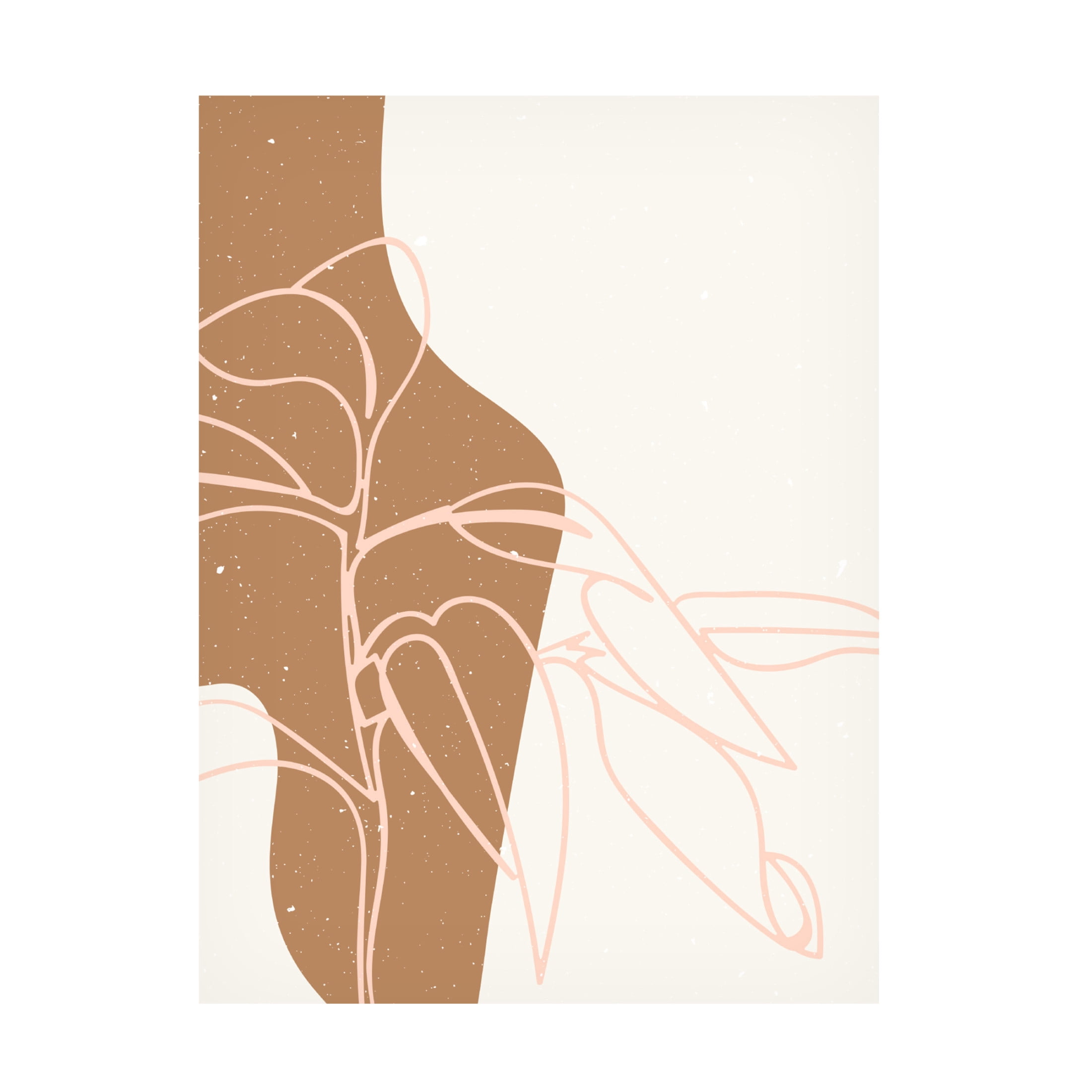 Trademark Fine Art NKTN Abstract composition 16 Canvas Wall Art