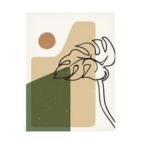 Trademark Fine Art NKTN   Abstract composition 20 Canvas Wall Art