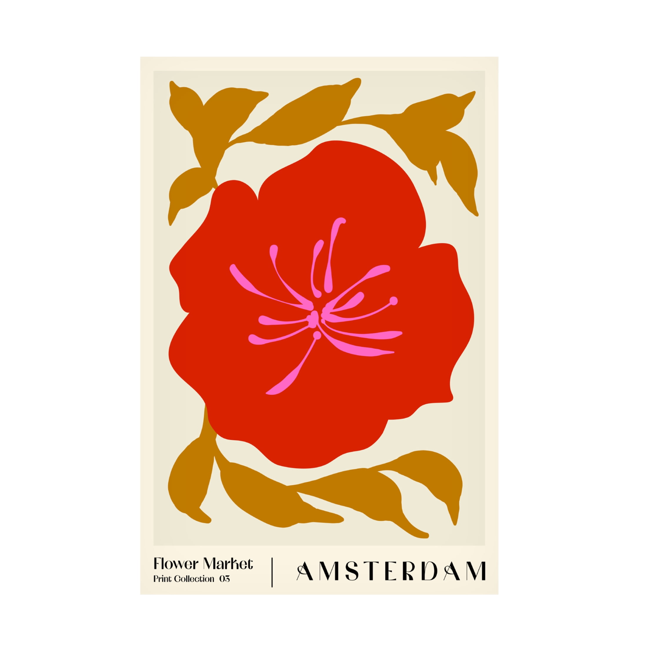 Trademark Fine Art NKTN   Flower Market Amsterdam Canvas Wall Art