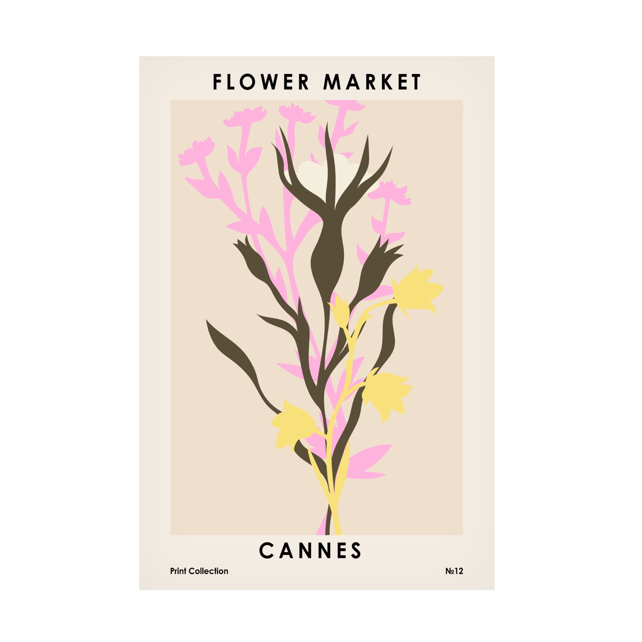 Trademark Fine Art NKTN Flower Market Cannes Canvas Wall Art