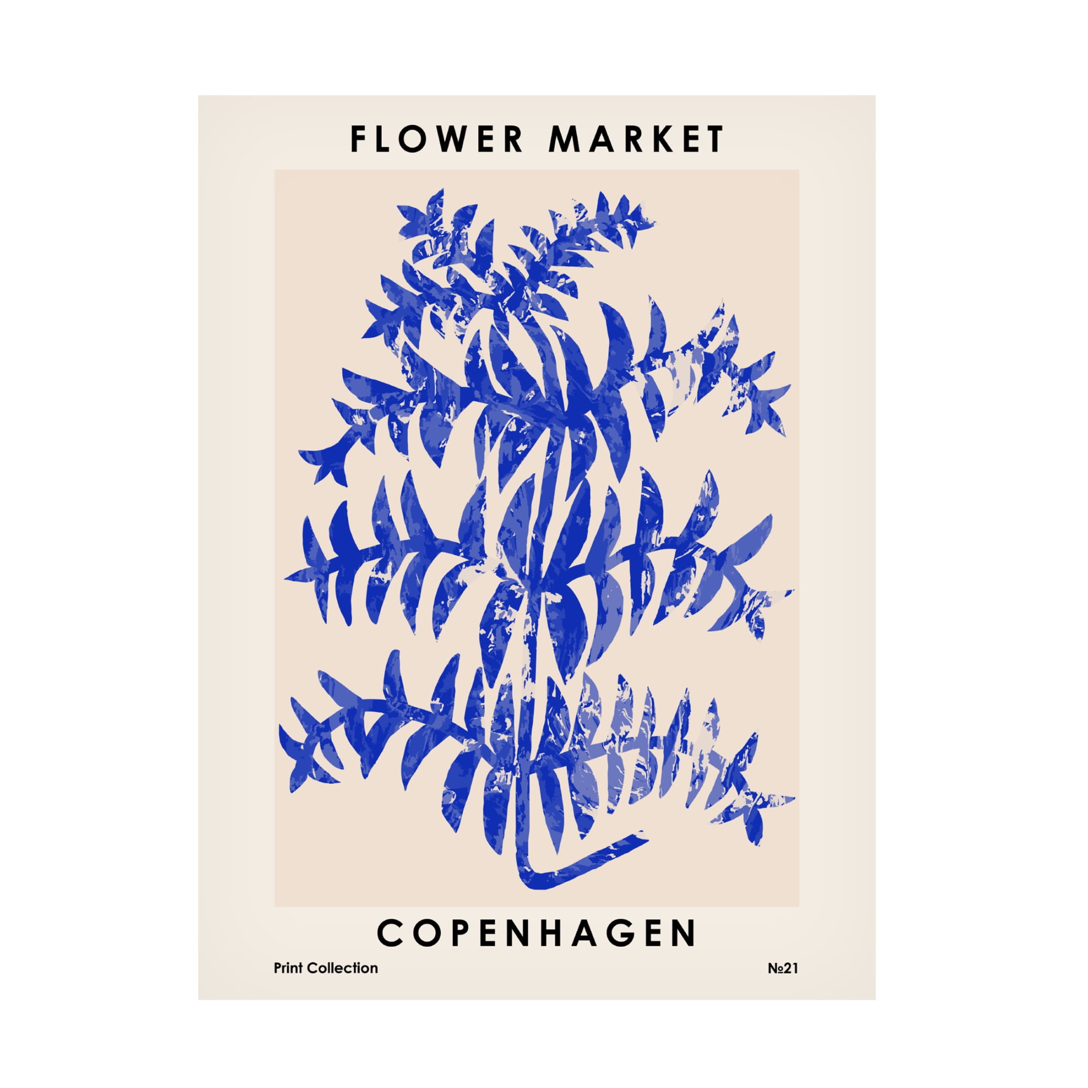 Trademark Fine Art NKTN   Flower Market Copenhagen Canvas Wall Art