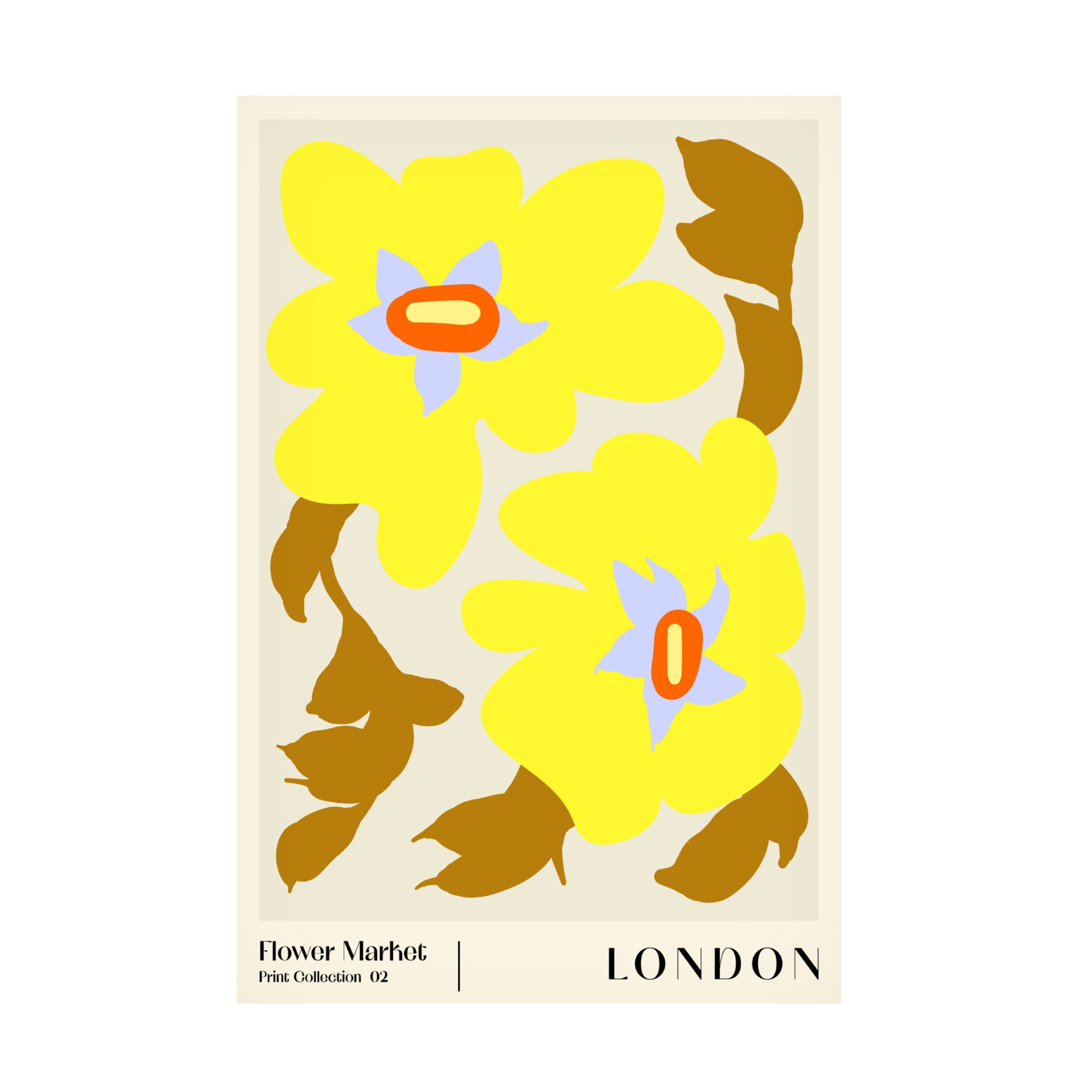 Trademark Fine Art NKTN Flower Market London Canvas Wall Art