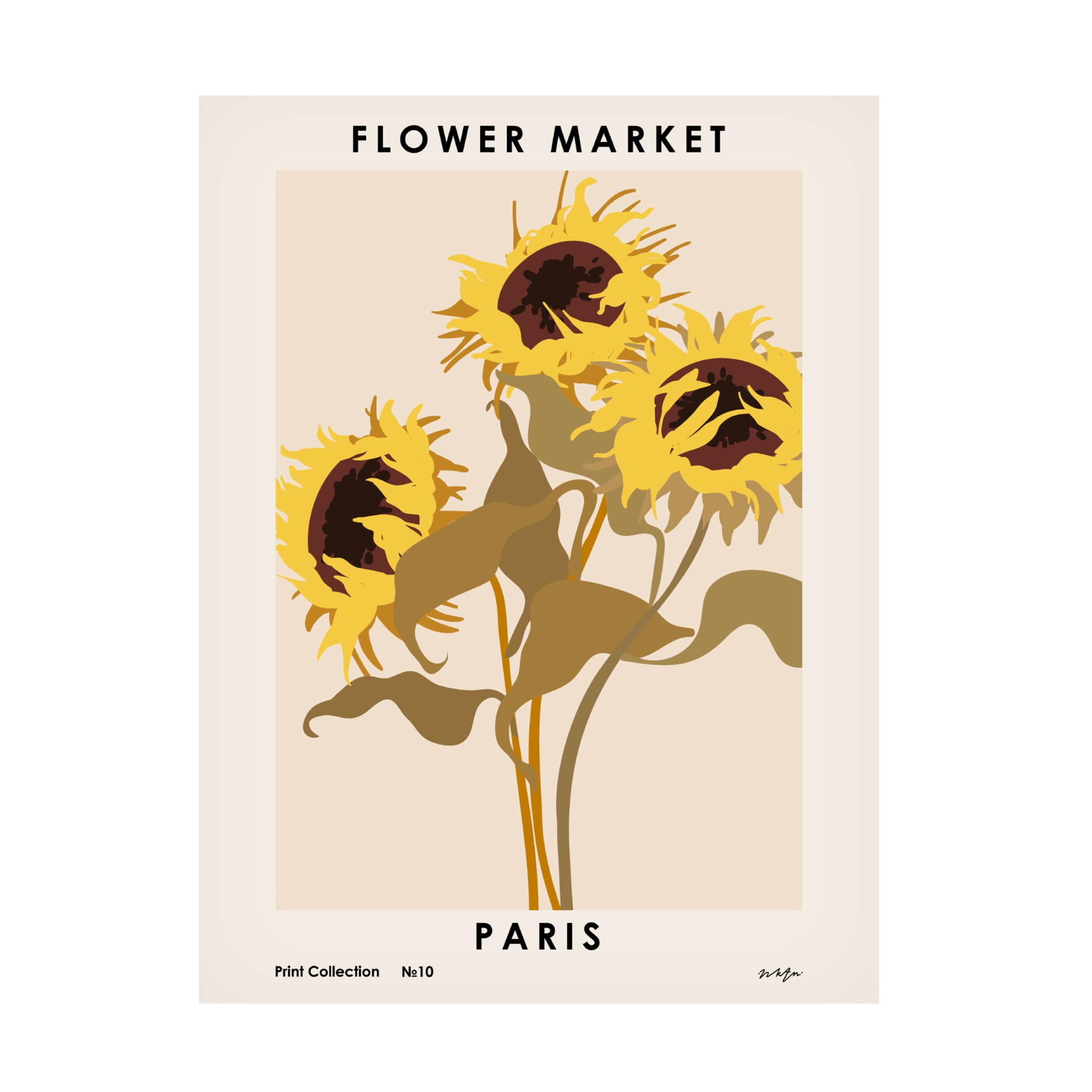 Trademark Fine Art NKTN Flower Market. Paris Canvas Wall Art