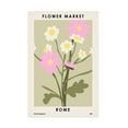thumbnail image 1 of Trademark Fine Art NKTN Flower Market Rome Canvas Wall Art, 1 of 4