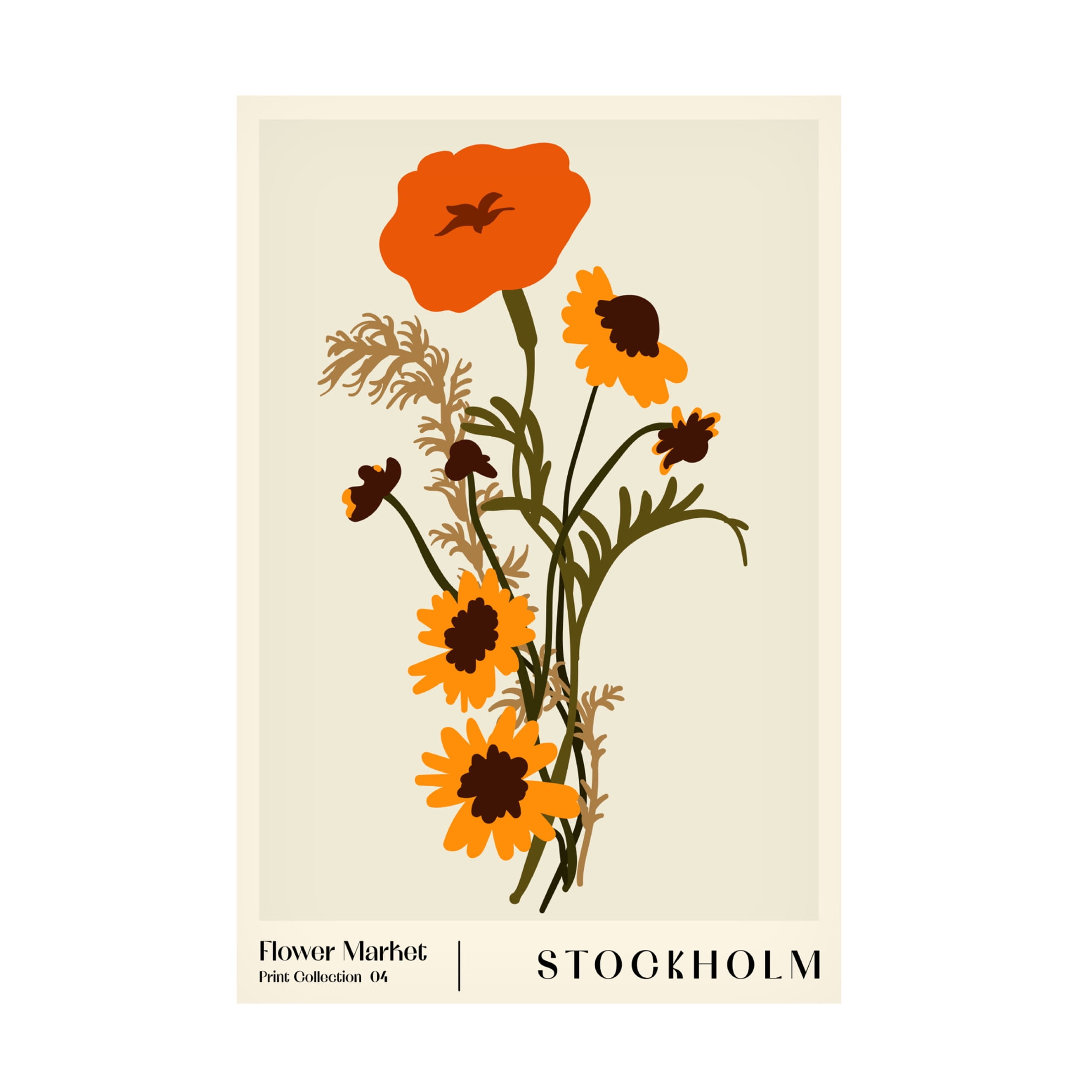 Trademark Fine Art NKTN Flower Market Stockholm Canvas Wall Art
