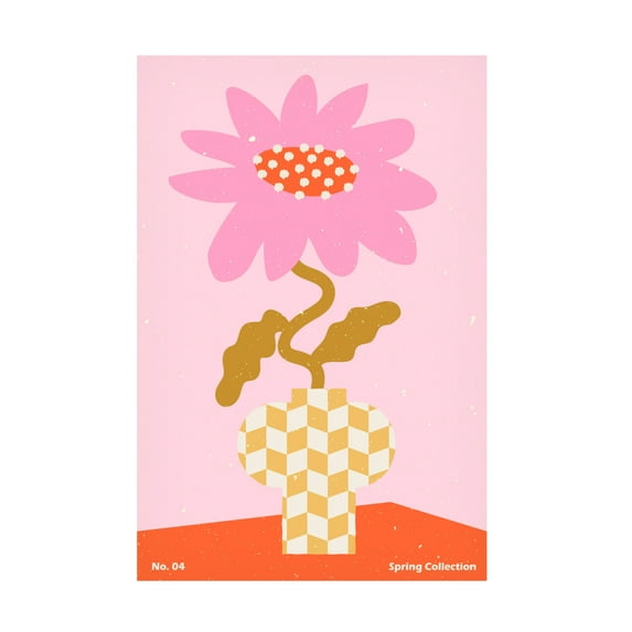 Trademark Fine Art NKTN Spring Flower 04 Canvas Wall Art