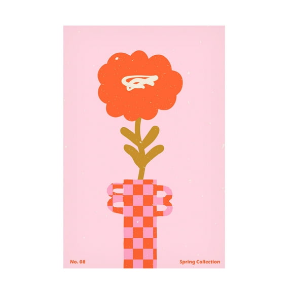 Trademark Fine Art NKTN Spring Flower 08 Canvas Wall Art