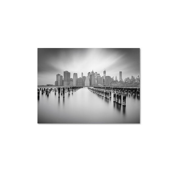 Trademark Fine Art "NYC 1" Canvas Art by Moises Levy