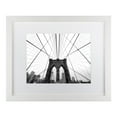thumbnail image 1 of Trademark Fine Art 'NYC Brooklyn Bridge' Matted Framed Art by Nina Papiorek, 1 of 4
