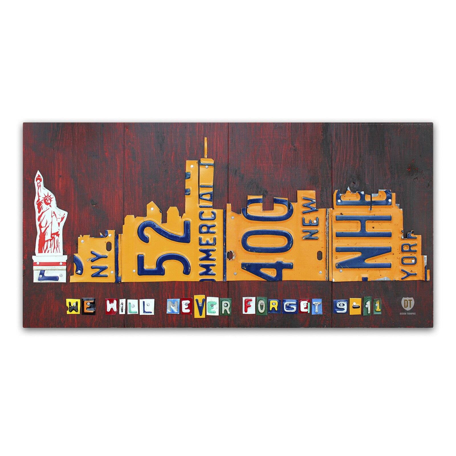 Trademark Fine Art 'NYC Skyline 911 Version' Canvas Art by Design Turnpike