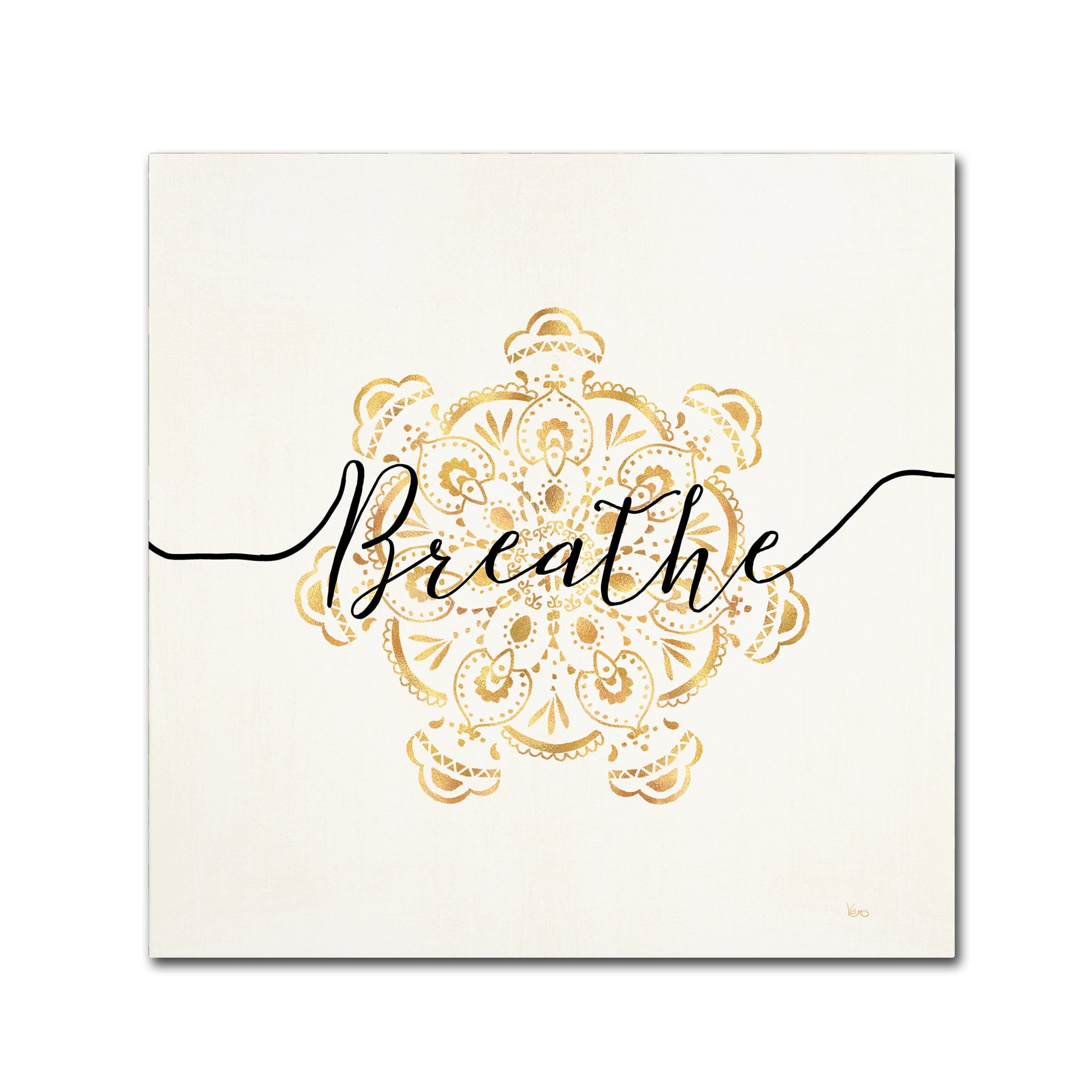 Trademark Fine Art 'Namaste II' Canvas Art by Veronique Charron