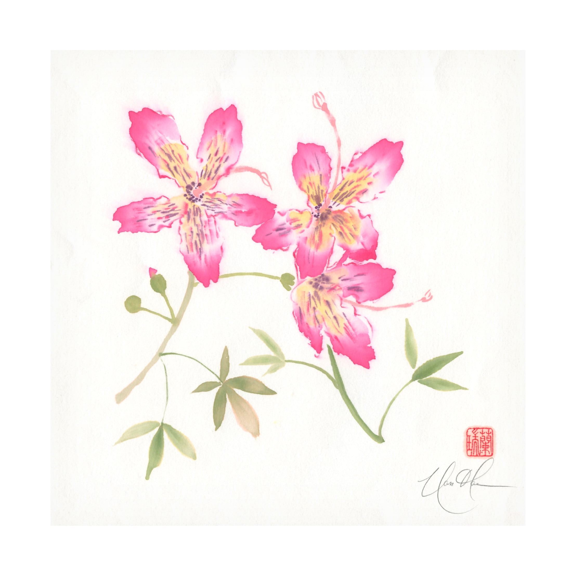 Trademark Fine Art Nan Rae Silk III Canvas Wall Art