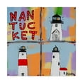 thumbnail image 1 of Trademark Fine Art 'Nantucket Lighthouses' Canvas Art by Brian Nash, 1 of 3