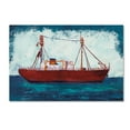thumbnail image 1 of Trademark Fine Art 'Nantucket Lightship Navy no Words' Canvas Art by Melissa Averinos, 1 of 3