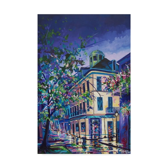 Trademark Fine Art 'Napoleon House Restaurant' Canvas Art by ADEL