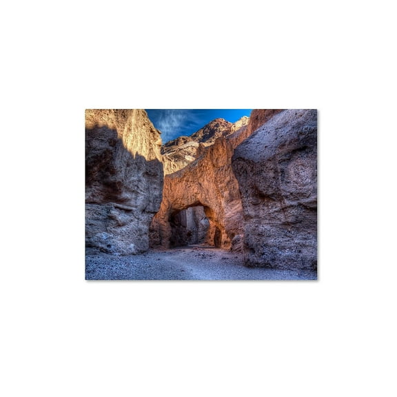 Trademark Fine Art "Natural Bridge" Canvas Art by Pierre Leclerc