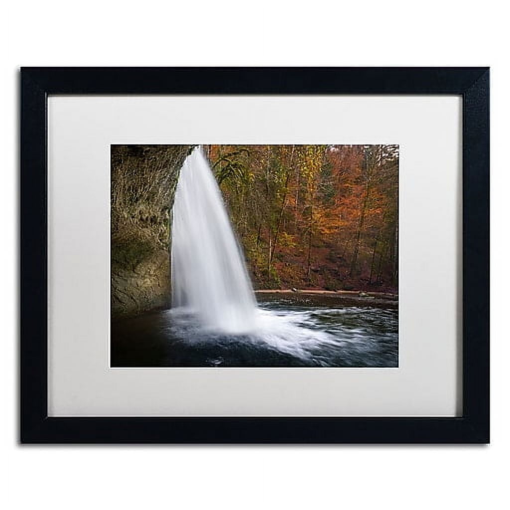 Trademark Fine Art "Nature Beauty" Canvas Art by Mathieu Rivrin, White Matte, Black Frame