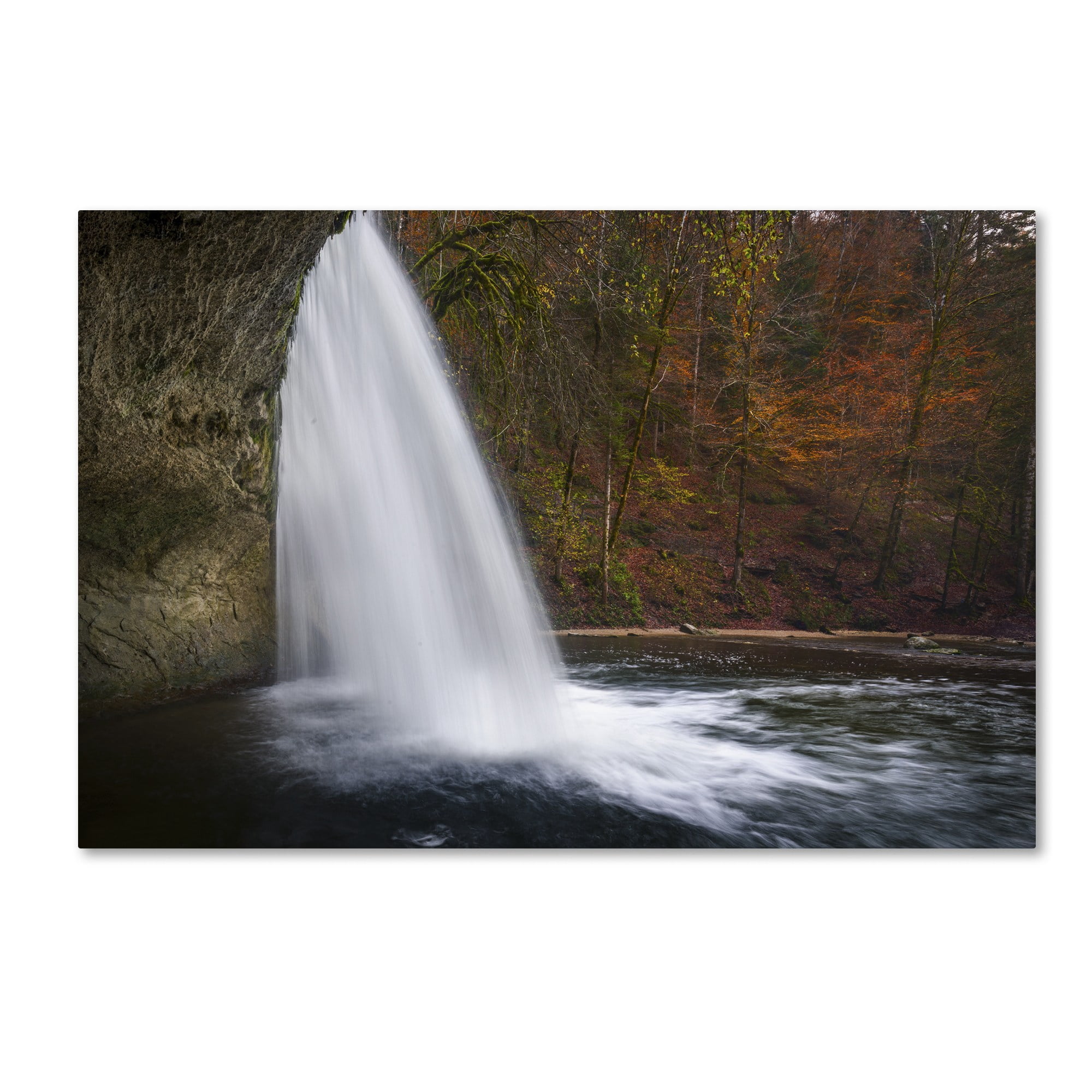 Trademark Fine Art "Nature Beauty" Canvas Art by Mathieu Rivrin