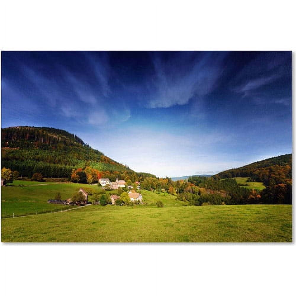 Trademark Fine Art "Nature Vosgienne" Canvas Art by Philippe Sainte-Laudy