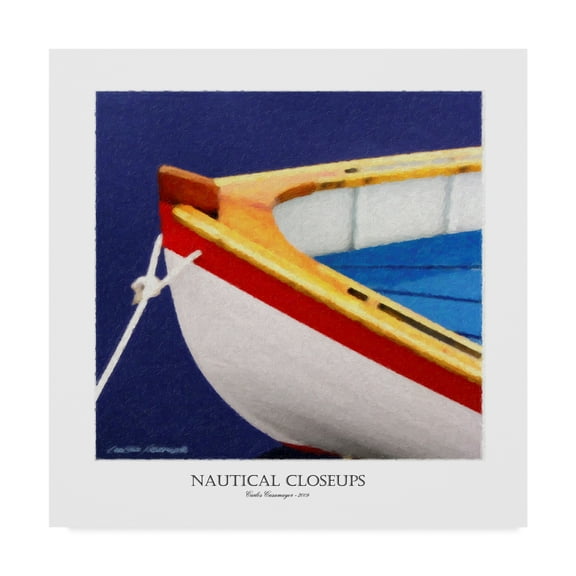 Trademark Fine Art 'Nautical Closeups 7' Canvas Art by Carlos Casamayor
