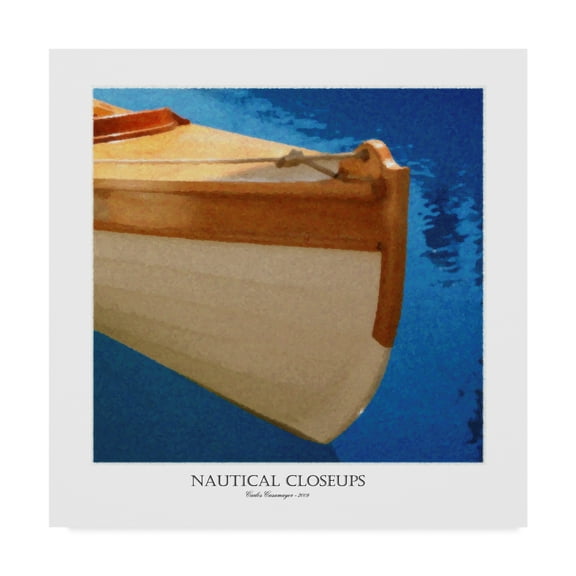 Trademark Fine Art 'Nautical Closeups 9' Canvas Art by Carlos Casamayor