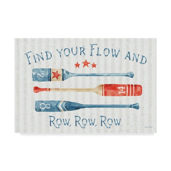 Trademark Fine Art 'Nautical Life I' Canvas Art by Lisa Audit