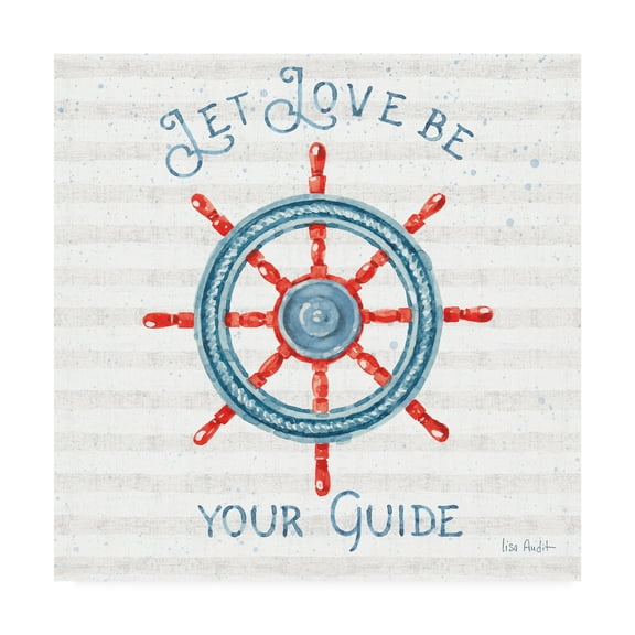 Trademark Fine Art 'Nautical Life V' Canvas Art by Lisa Audit