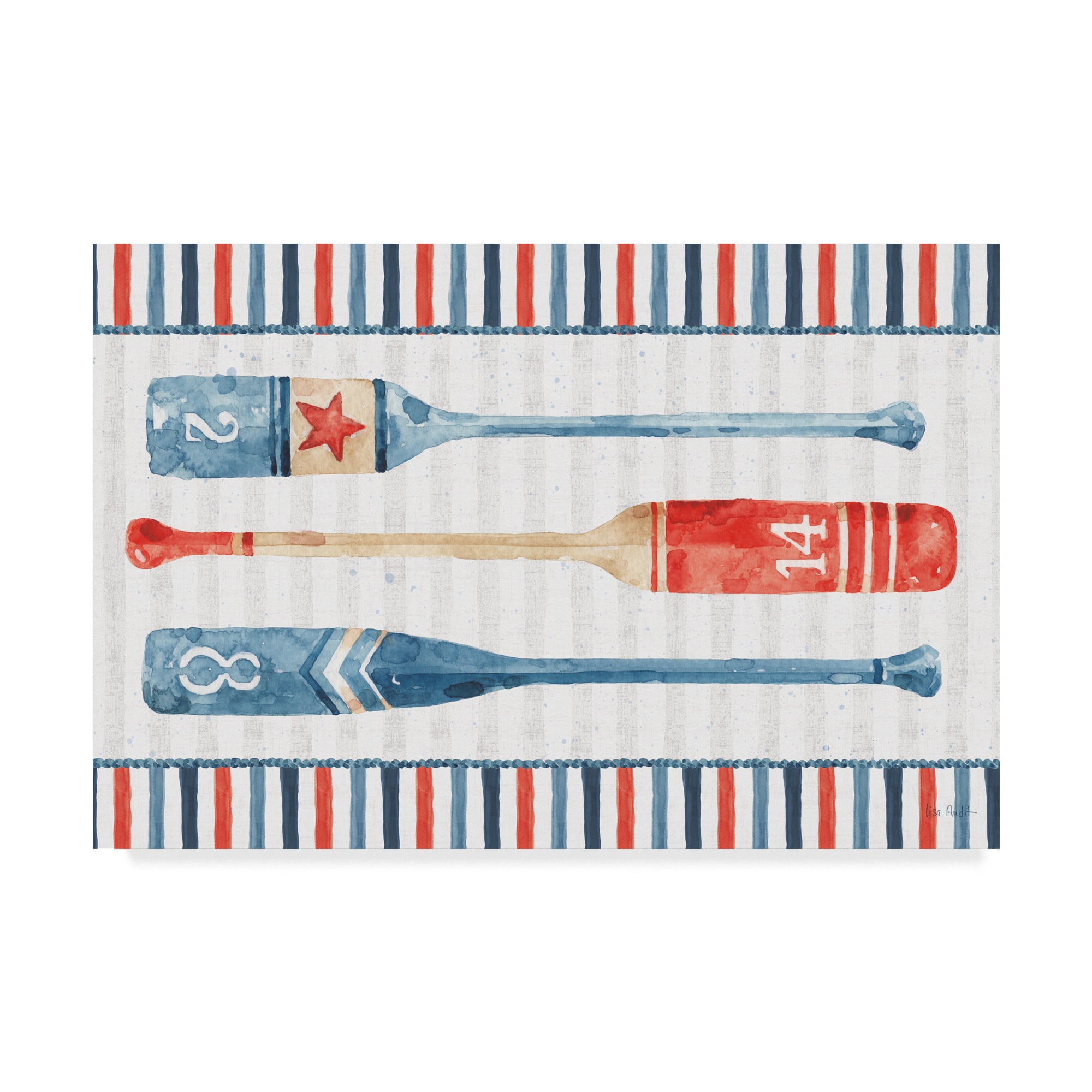 Trademark Fine Art 'Nautical Life XI' Canvas Art by Lisa Audit