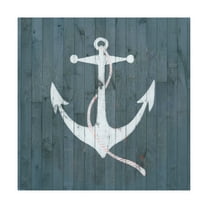 Trademark Fine Art 'Nautical Plank IV' Canvas Art by Grace Popp