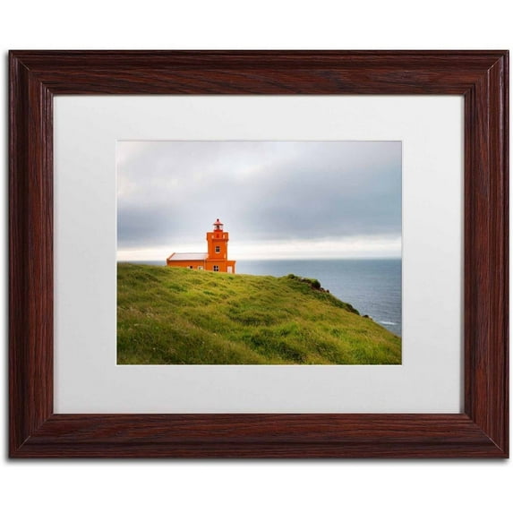 Trademark Fine Art 'Near Light' Canvas Art by Philippe Sainte-Laudy, White Matte, Wood Frame