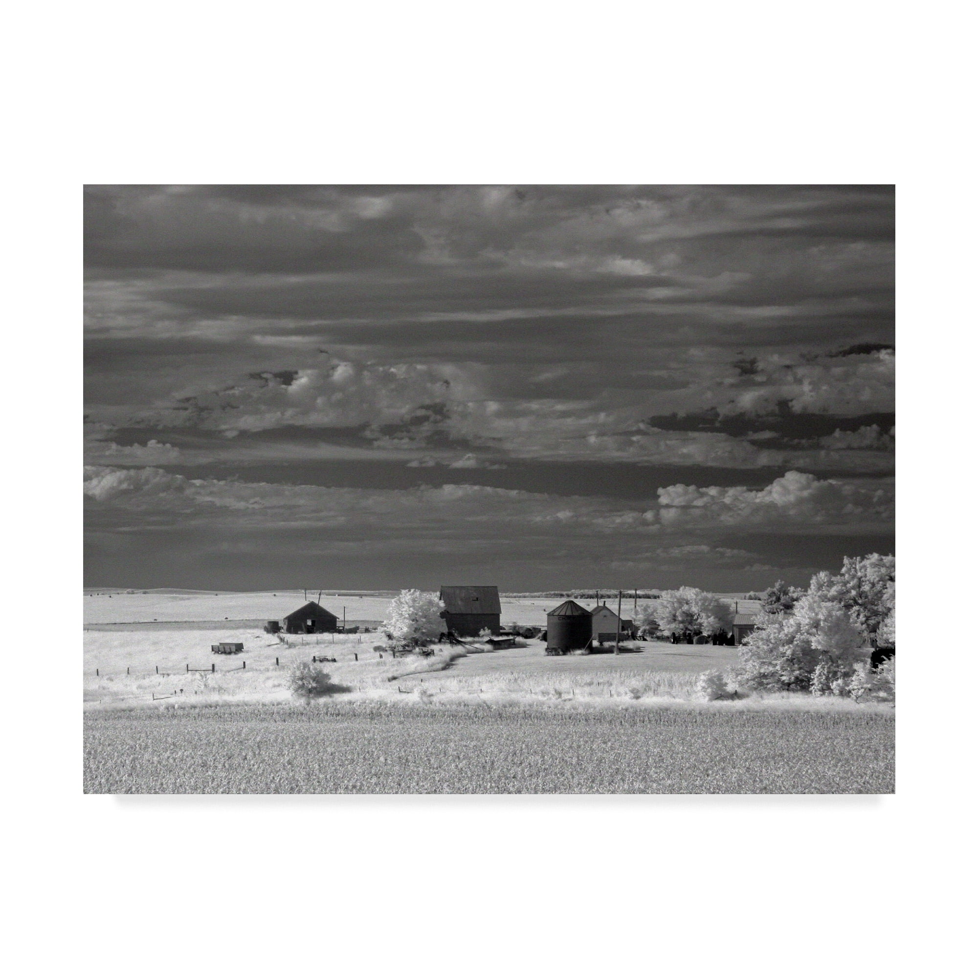 Trademark Fine Art 'Nebraska Farm' Canvas Art by J.D. McFarlan