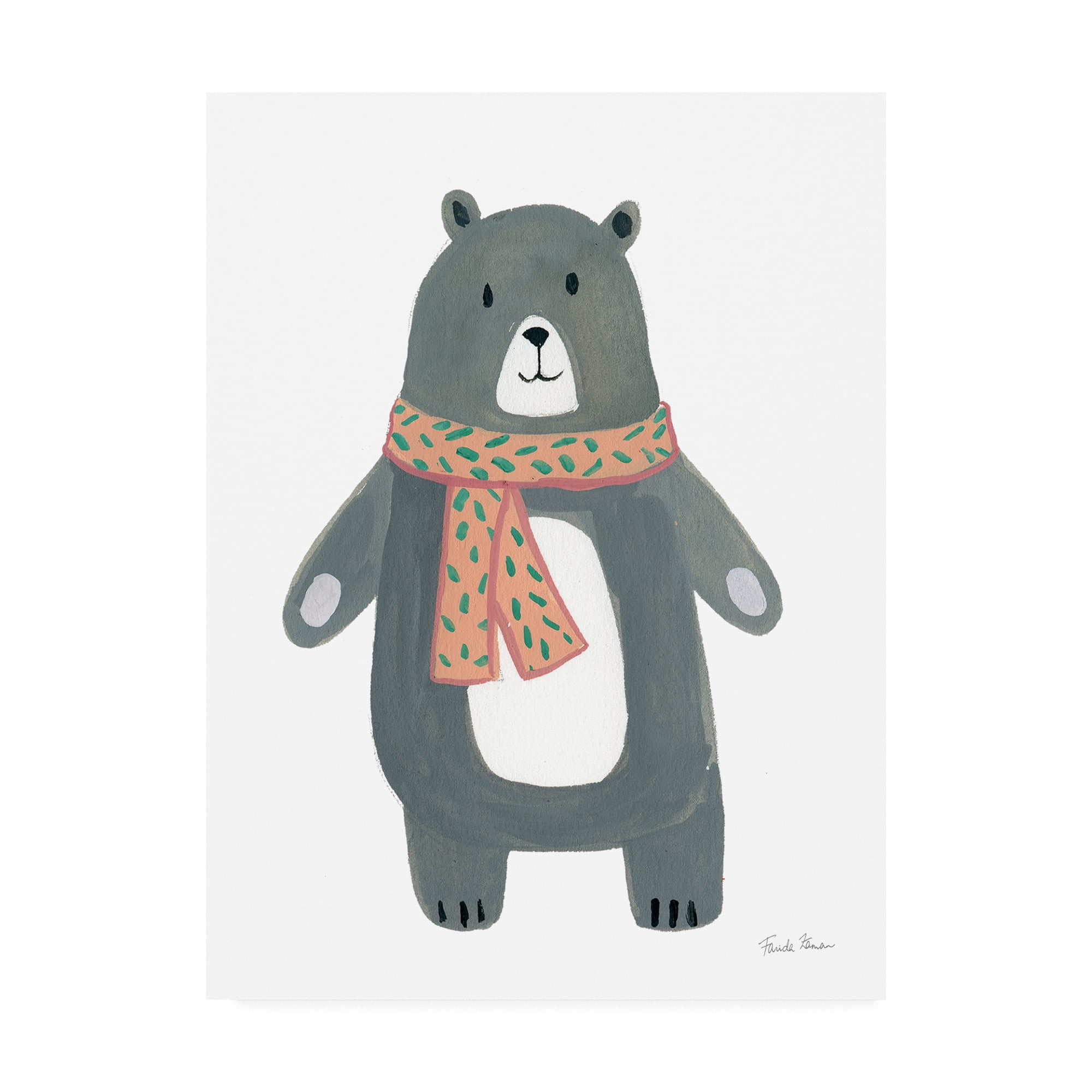 Trademark Fine Art 'Neighborhood Pals IV' Canvas Art by Farida Zaman