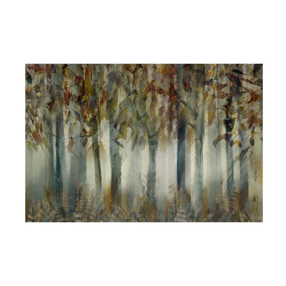 Trademark Fine Art Nel Talen The dark forest Canvas Wall Art