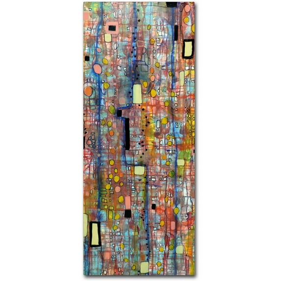 Trademark Fine Art "Nervures" Canvas Art by Sylvie Demers