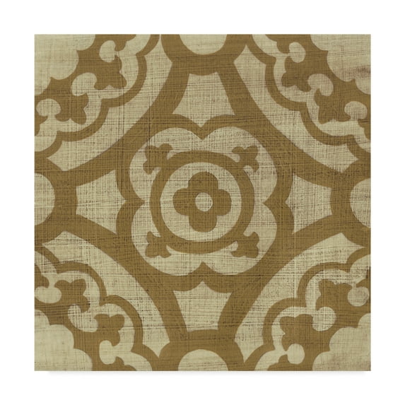 Trademark Fine Art 'Neutral Masala III' Canvas Art by Chariklia Zarris