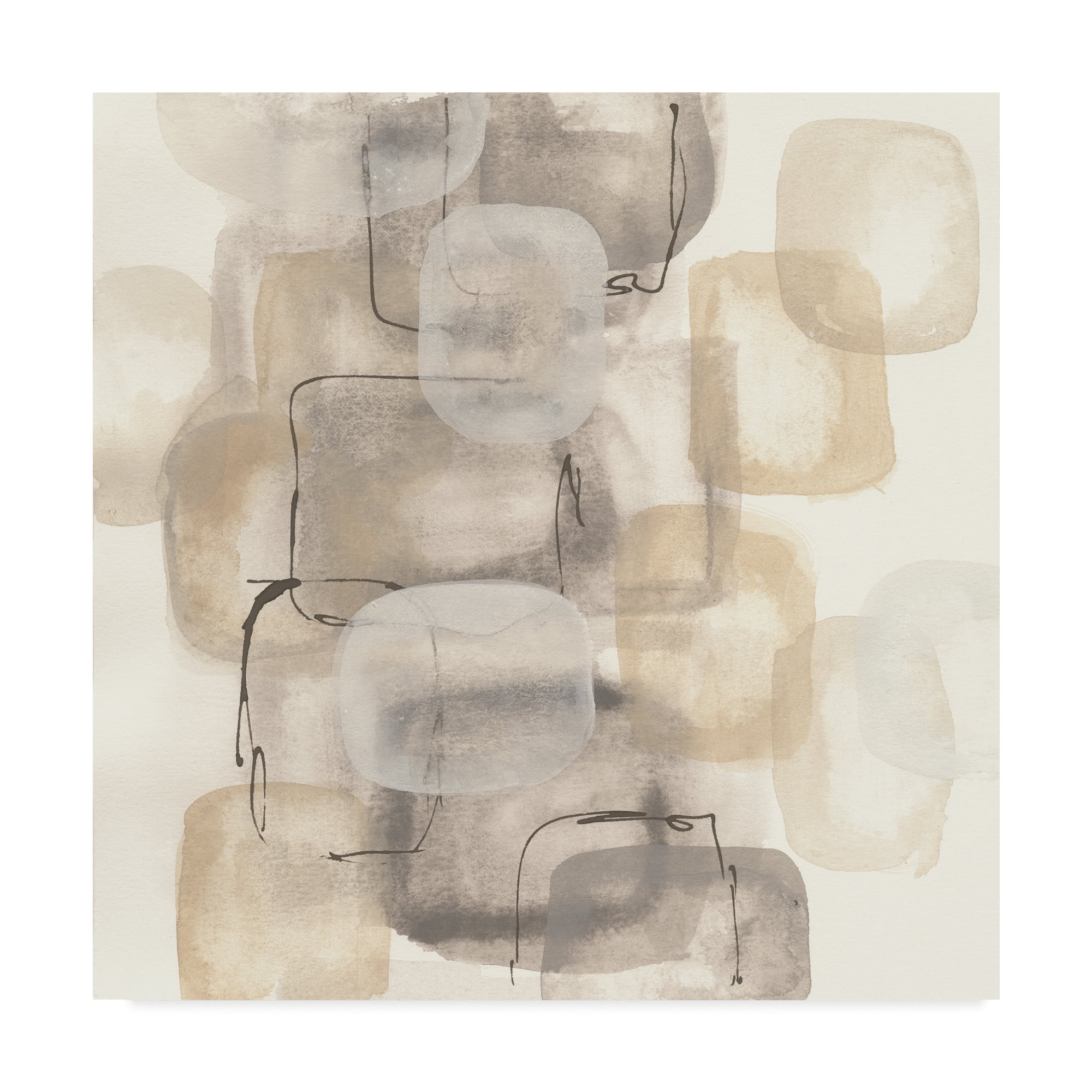 Trademark Fine Art 'Neutral Stacking I' Canvas Art by Chris Paschke