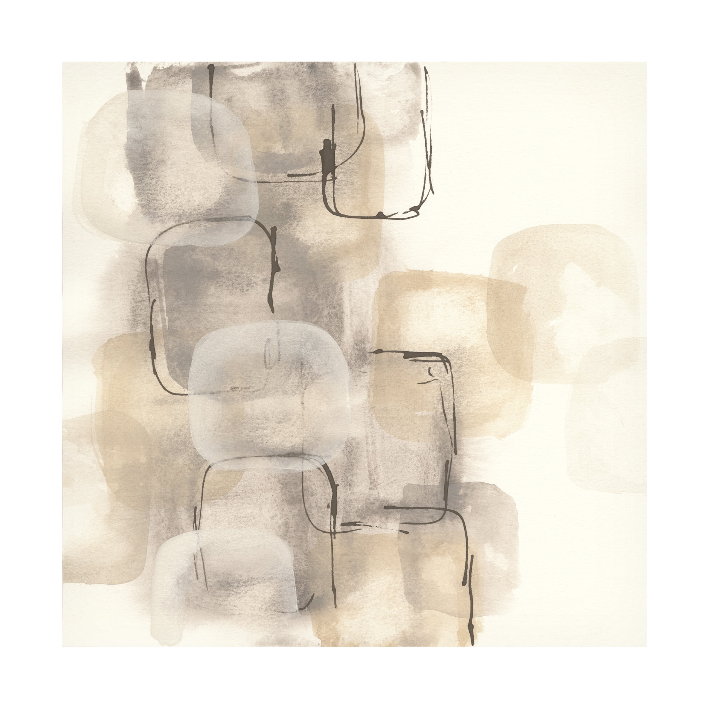 Trademark Fine Art 'Neutral Stacking II' Canvas Art by Chris Paschke