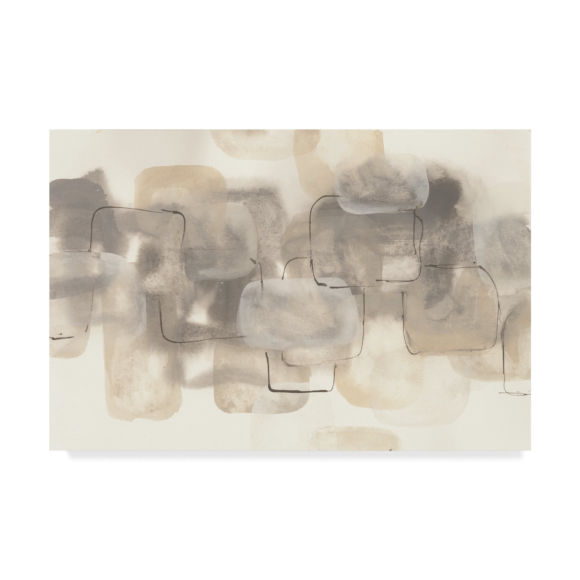 Trademark Fine Art 'Neutral Stacking III' Canvas Art by Chris Paschke