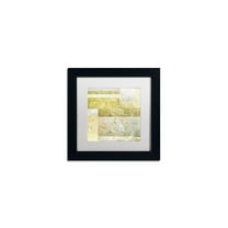 Trademark Fine Art "Neutral Study 2.0" Canvas Art by Michelle Calkins, White Matte, Black Frame