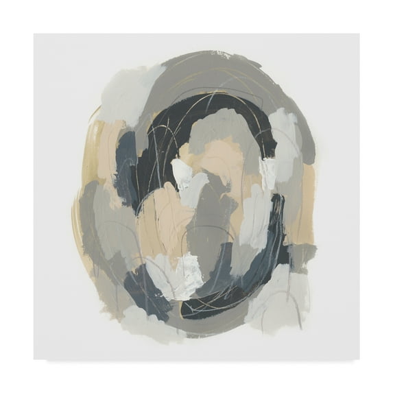 Trademark Fine Art 'Neutral Vortex IV' Canvas Art by June Erica Vess