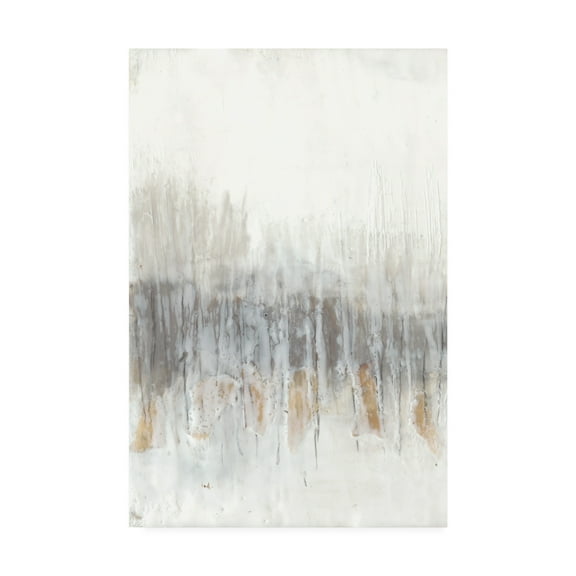 Trademark Fine Art 'Neutral Wave I' Canvas Art by Jennifer Goldberger