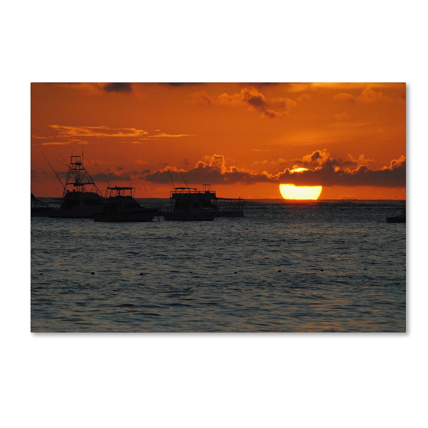 Trademark Fine Art "Never Distant" Canvas Art by Monica Mize