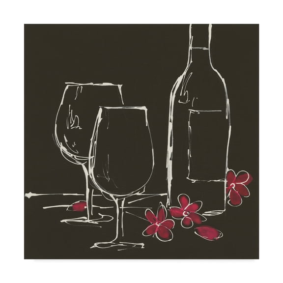 Trademark Fine Art 'Never Enough Red' Canvas Art by Chris Paschke