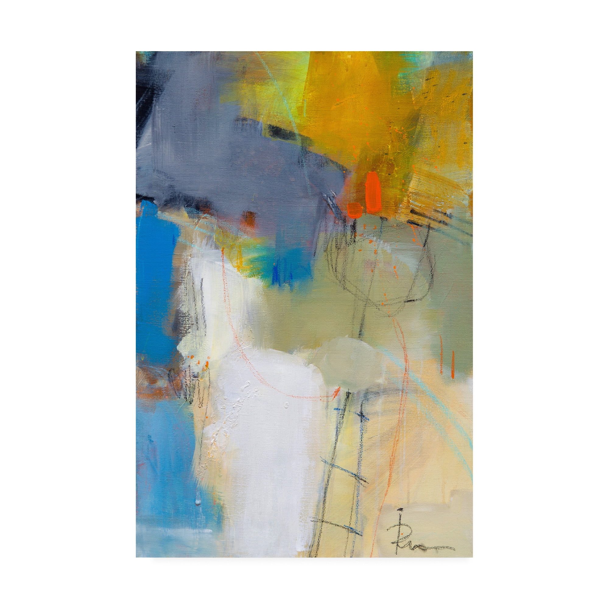Trademark Fine Art 'New Lock I' Canvas Art by Ira Ivanov