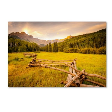 Trademark Fine Art 'New Morning' Canvas Art by Dan Ballard