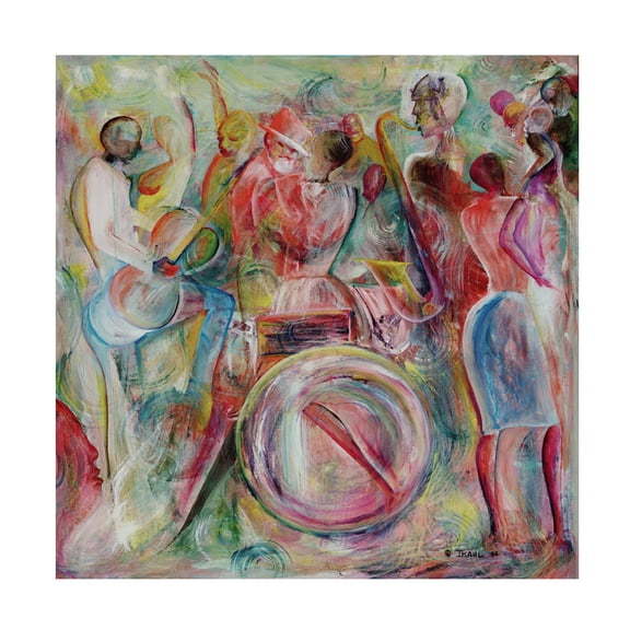 Trademark Fine Art Ikahl Beckford New Orleans Canvas Wall Art - 18x18